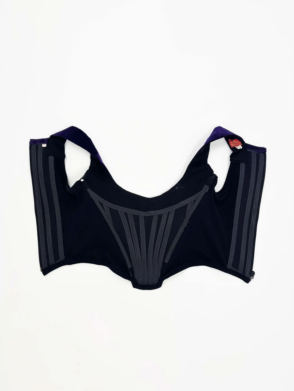 Vivienne Westwood 90s purple velvet corset — JAMES VELORIA